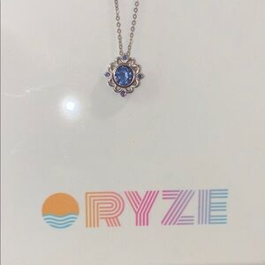 Blue Pendant Necklace